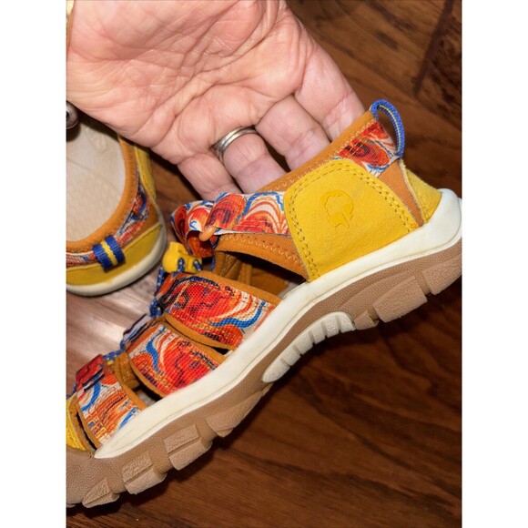 Keen Newport X Outdoor Afro Closed Toe Sandal Waterproof Shoe Hiking Kids Size 2 - Picture 10 of 10